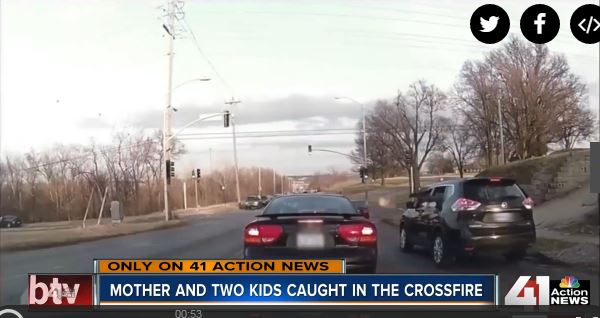 Crazy Drive-by shooting caught on personal dashcam -Action News Exclusive
